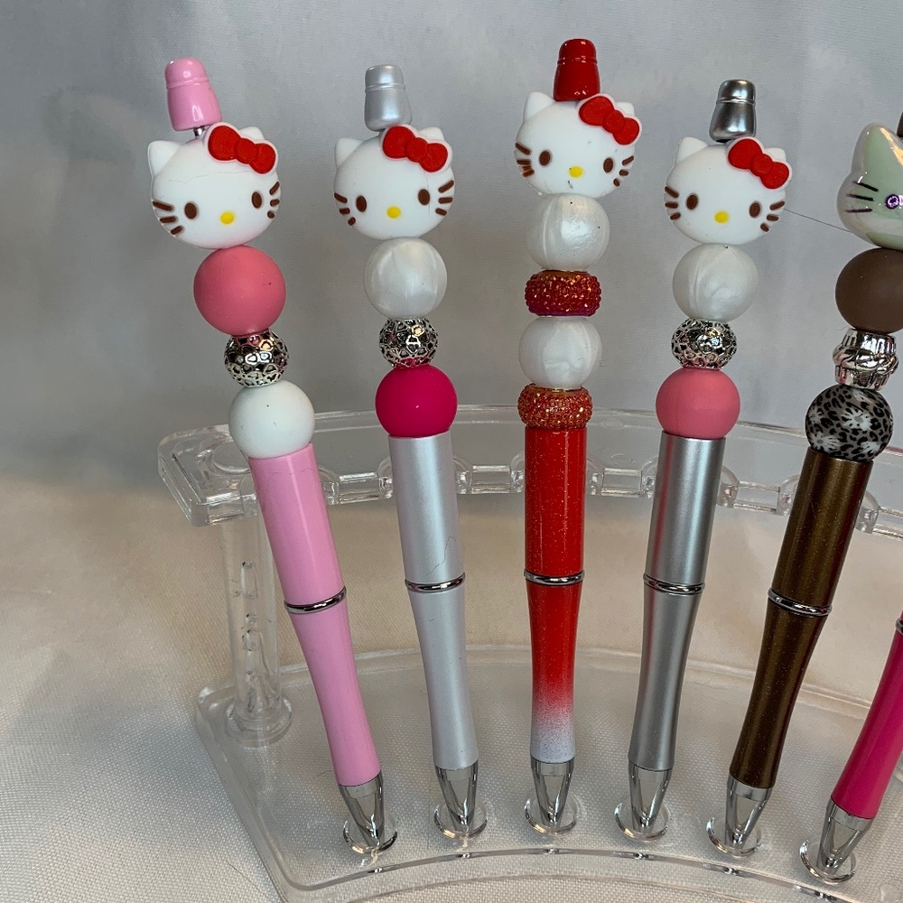 NEW! Handmade Decorated Pens! 5 Piece Set! You Get One!  Your Choice! - Picture 3 of 7